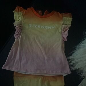 Baby girl Givenchy matching legging set